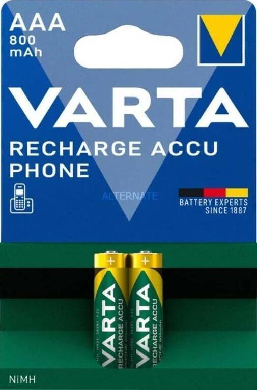 E-shop Varta Phone AAA 2x 800mAh
