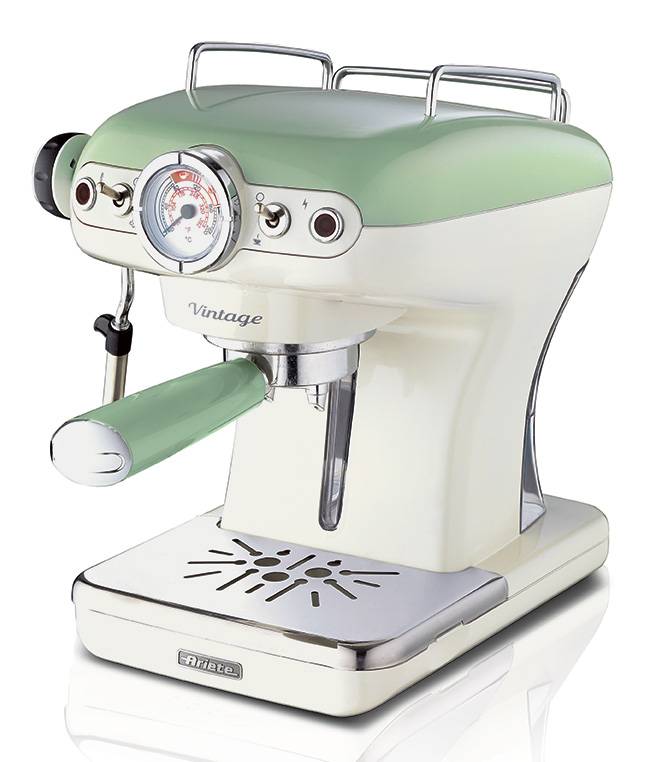 E-shop Ariete Vintage Espresso 1389/14, zelené