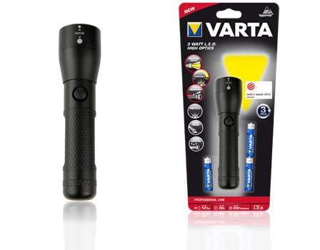 E-shop Varta 3 Watt LED High Optics Light 3AAA