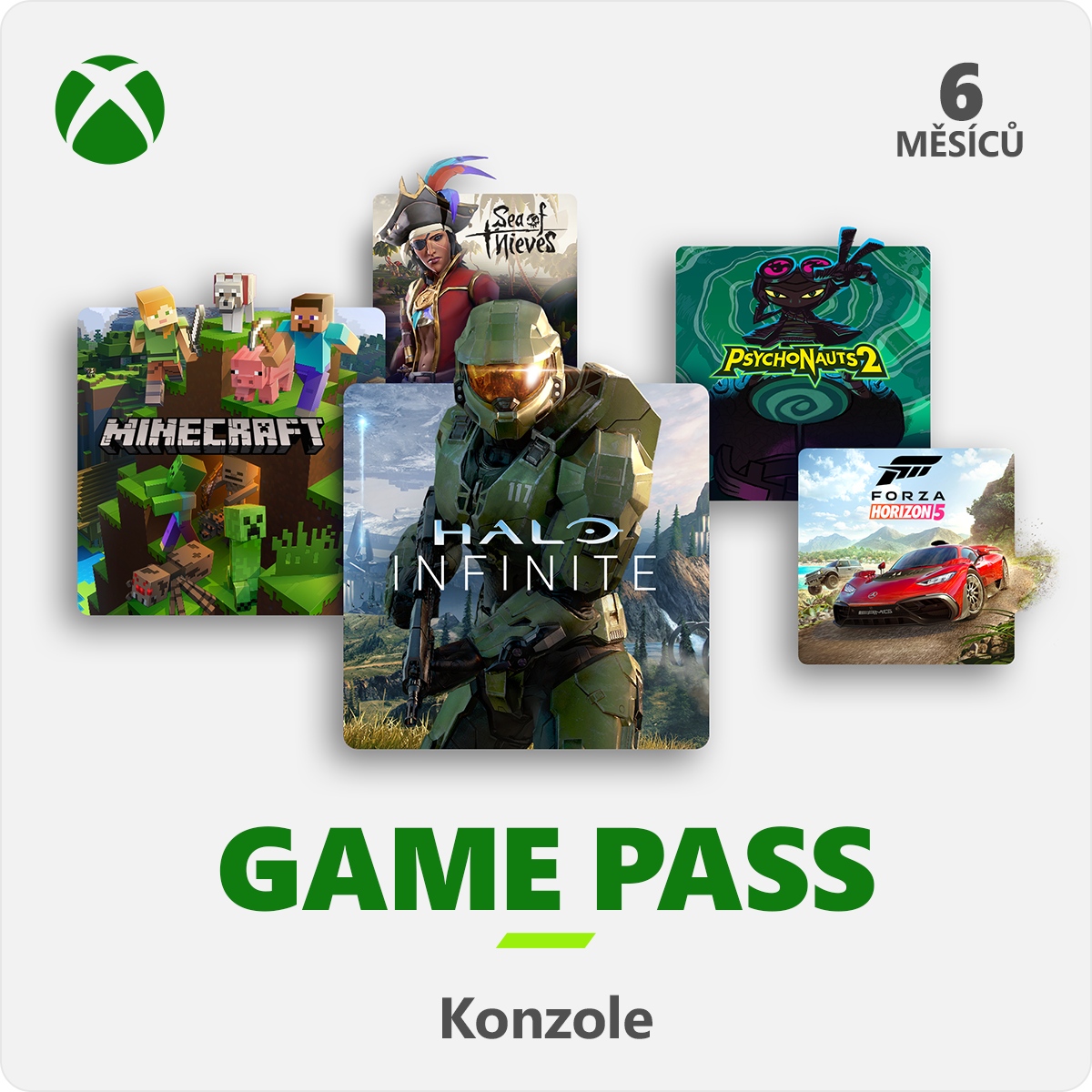 E-shop MICROSOFT ESD XBOX - Game Pass Console - předplatné na 6 měsíců (EuroZone) S3T-00004