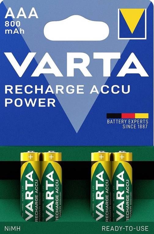 E-shop Varta LongLife Accu AAA 4x R2U 800mAh