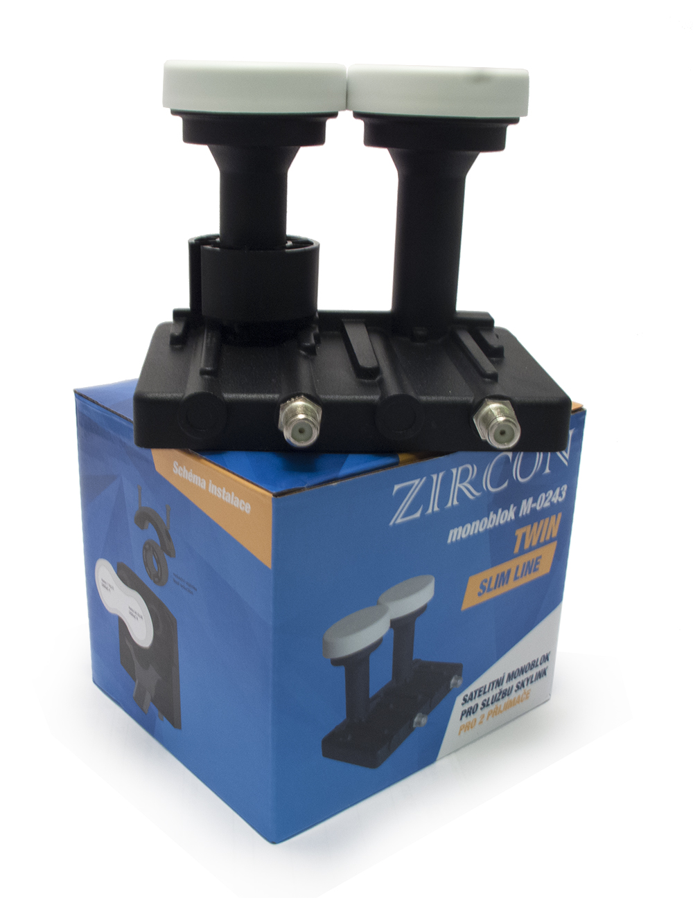 E-shop Zircon konvertor Monoblok Twin M-0243 Skylink Slim line LTE