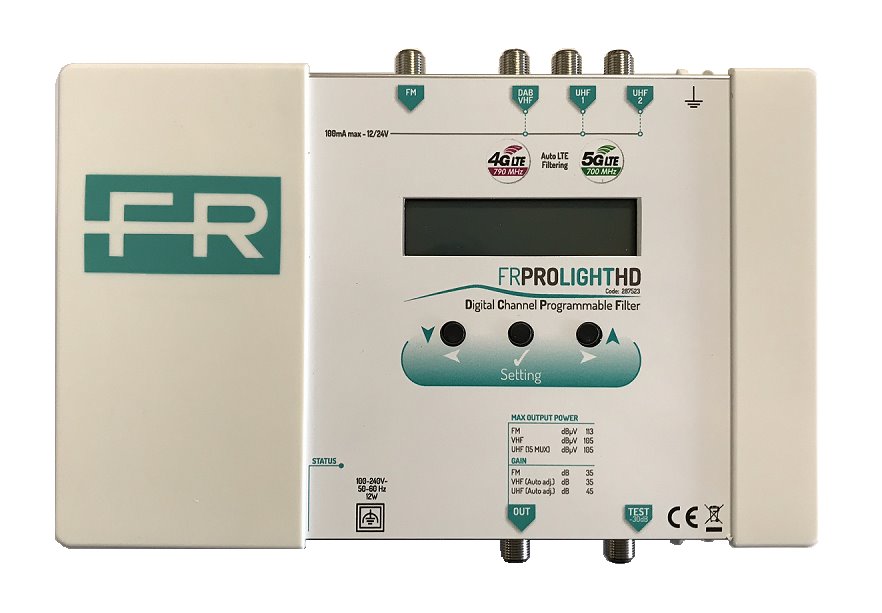 E-shop FRACARRO programovatelný zesilovač FRPRO LIGHT HD 8016978102532