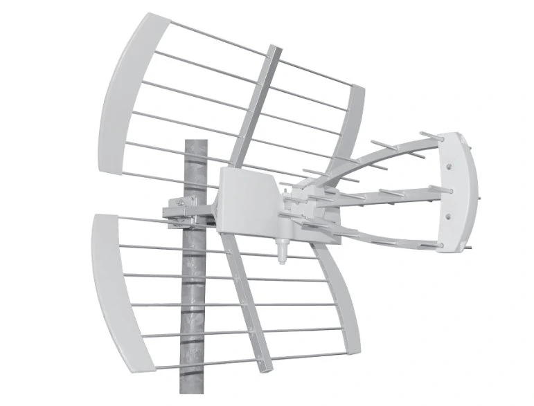 TESLA TE-344 - venkovní anténa pro příjem DVB-T2 signálu, 470-790 MHz, 13 dBi