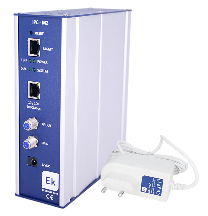 ITS IPC-M hlavní stanice - přenos ethernetu přes koaxiální kabel