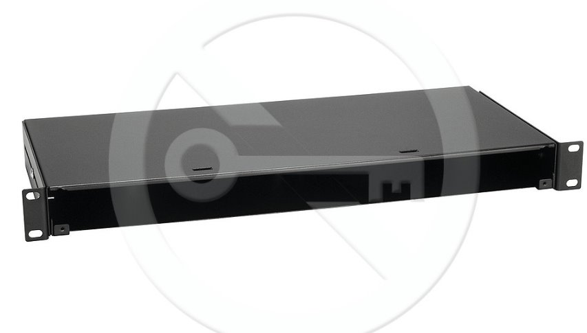 E-shop Optická vaňa Solarix s výsuvnou policou uzatvárateľná klapkami 1U BK FOS2-1U-B 86010313