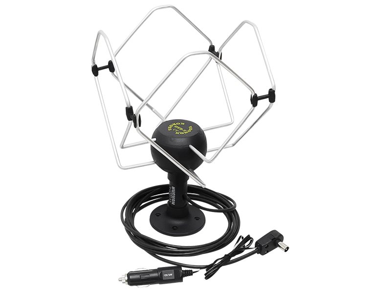 DVB-T/T2 anténa KORONA 12V/24V do autozapaľovača