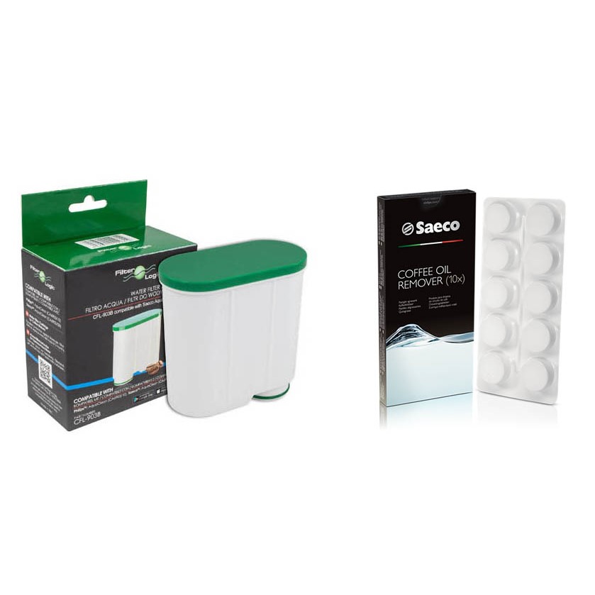 E-shop Filter Logic CFL-903B filtr za Saeco/Philips AquaClean CA6903 + Saeco CA6704/99 čisticí tablety do spařovací jednotky