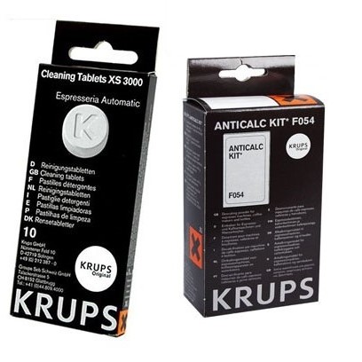 E-shop Krups F0540010 odvápňovač + XS300010 čistiace tablety pre espressá Krups