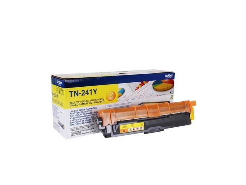 E-shop Brother TN-241Y, toner yellow, 1 400 str. TN241Y