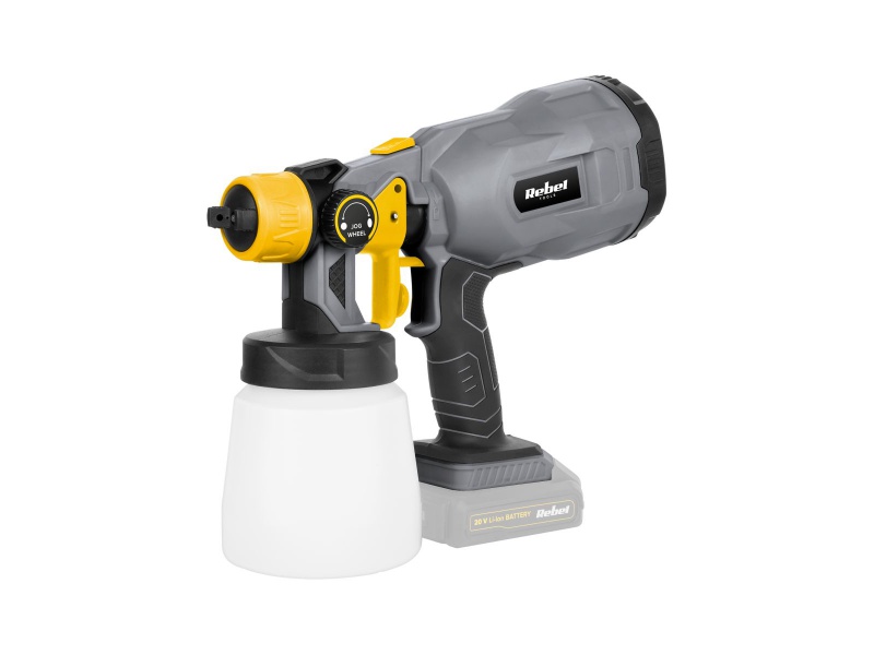 Akumulátorová striekacia pištoľ 20V REBEL TOOLS - bez batérie