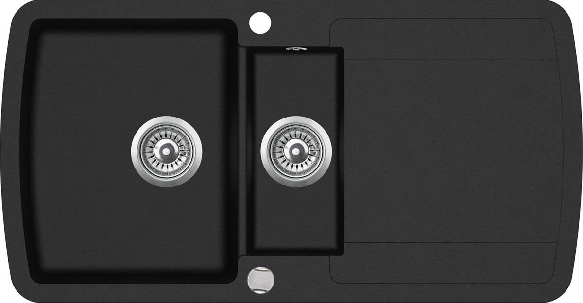 Aquasanita - Helika Lira 960.10E Black metallic