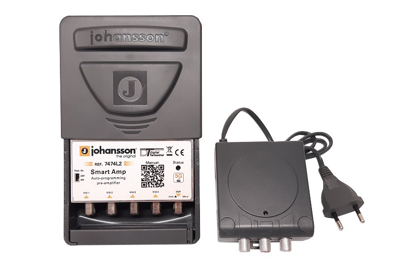 E-shop Johansson KIT 7474 L2 zosilňovač + napájací zdroj (2437)