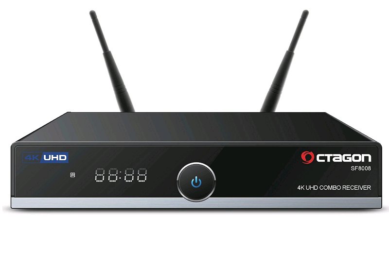 E-shop Octagon SF8008 4K UHD E2 DVB-S2X + T2/C