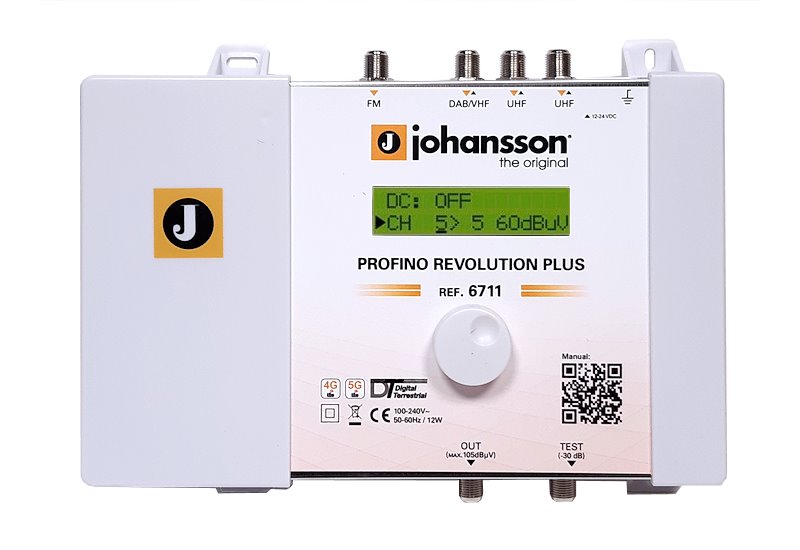 E-shop Programovateľný zosilňovač Johansson 6711 Revolution