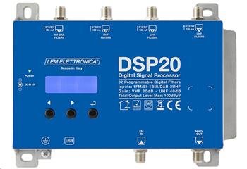 Programovateľný zosilňovač DVB-T/T2 LEM DSP20-5G