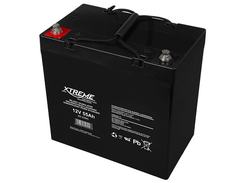 E-shop Batéria olovená 12V/55Ah Xtreme Enerwell 82-228 gélový akumulátor