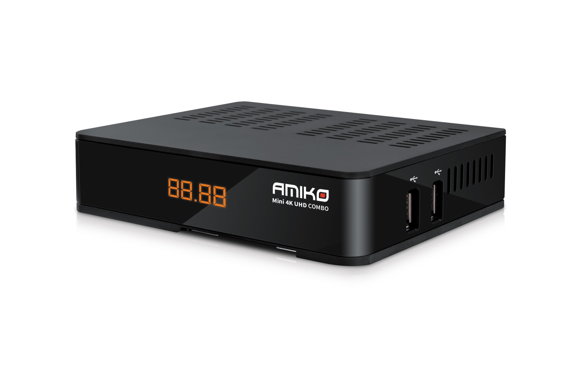 AMIKO Mini 4K UHD Combo - DVB-S2/T2/C přijímač
