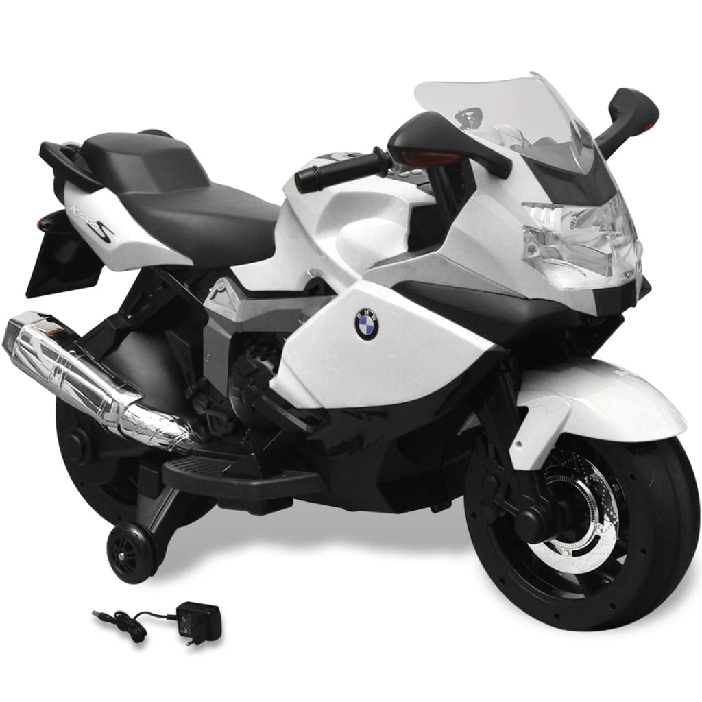 E-shop Multidom Elektrická motorka pre deti, biela BMW 283 6 V