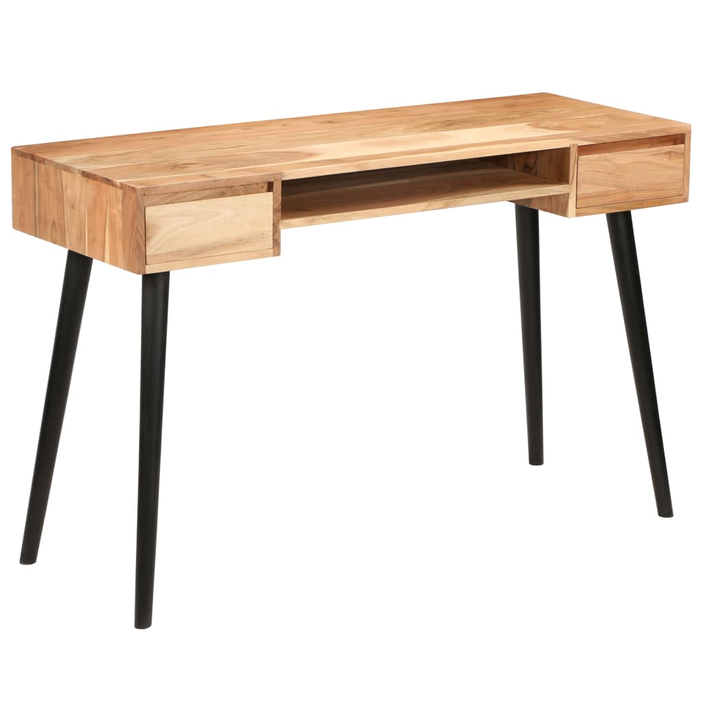 E-shop Multidom Písací stôl, masívne akáciové drevo 118x45x76 cm