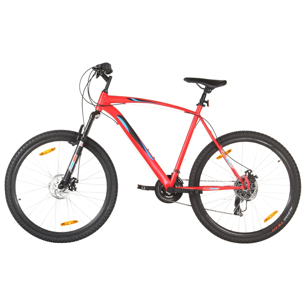 E-shop Multidom Horský bicykel 21 rýchlostí 29" koleso 53 cm rám červený