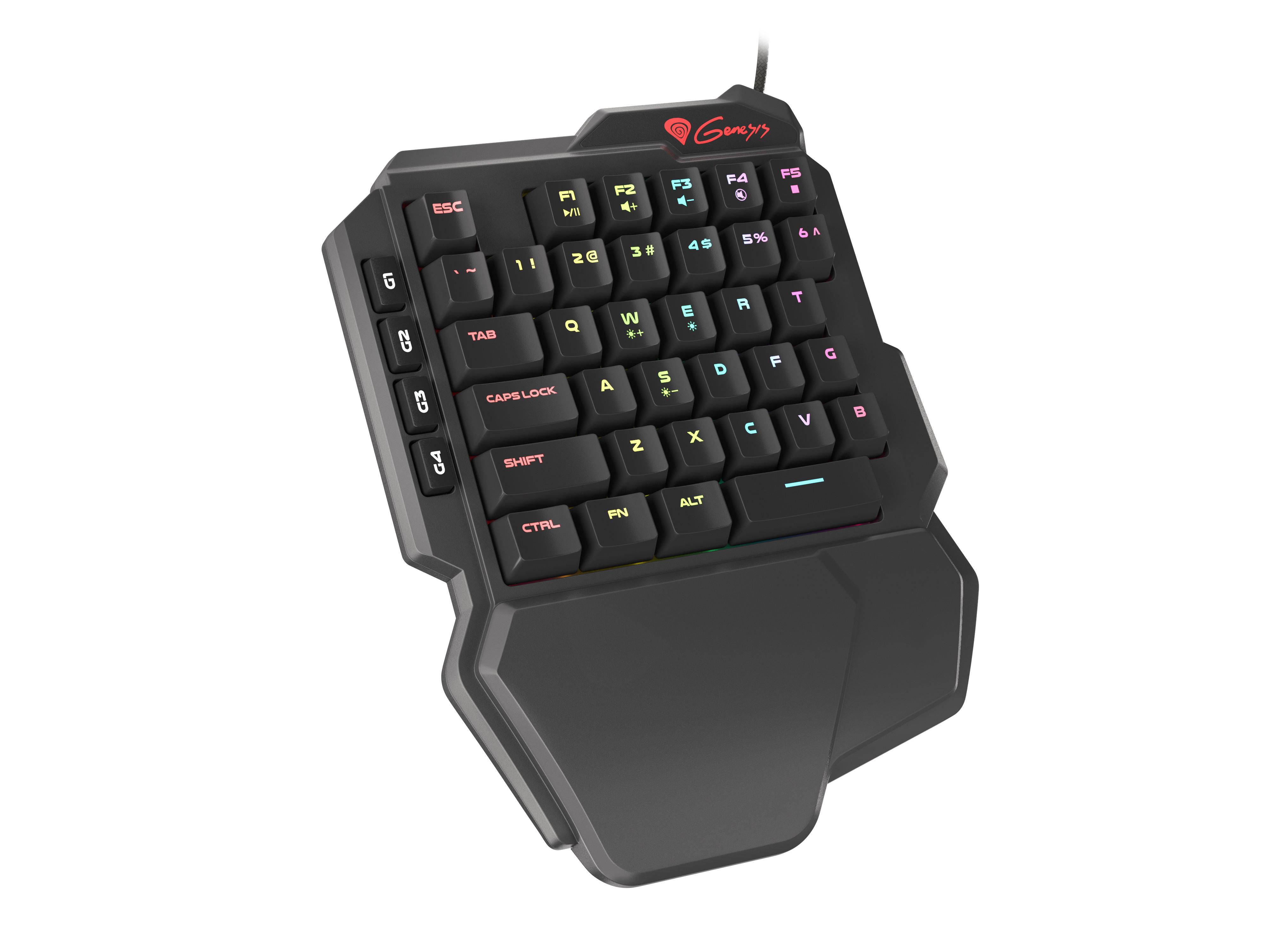 E-shop Mechanická klávesnice Genesis Thor 100 RGB, software NKG-1319