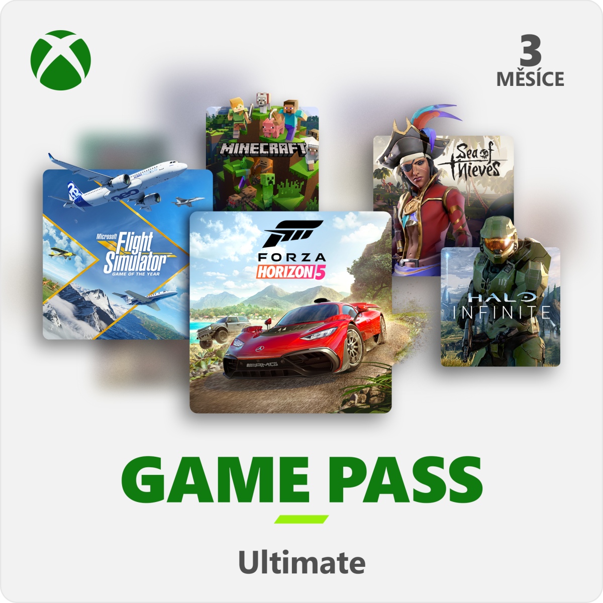 E-shop MICROSOFT ESD XBOX - Game Pass Ultimate - předplatné na 3 měsíce (EuroZone) QHX-00006