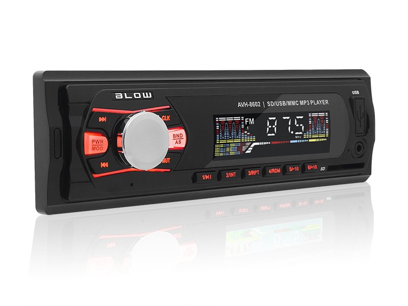 E-shop BLOW AVH 8602-Autorádio 1DIN, MP3, USB, SD, MMC, FM