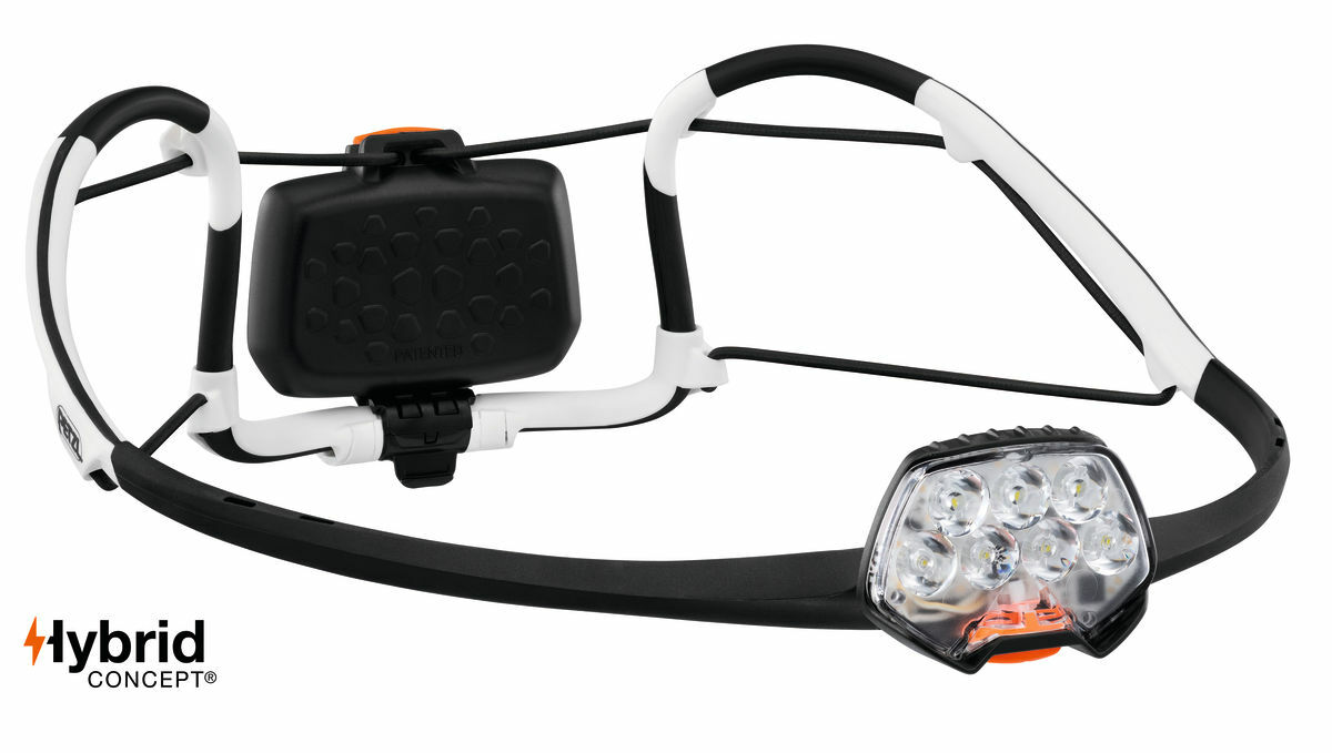 E-shop Petzl E104AA00 ICO BLACK čelovka s hlavovým pásom AIRFIT, čierna