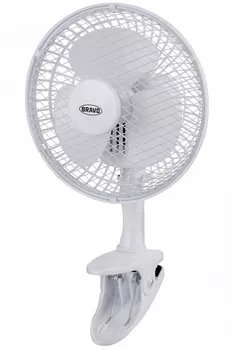 E-shop BRAVO B-4672 Ventilátor s klipsňou a základňou 20cm