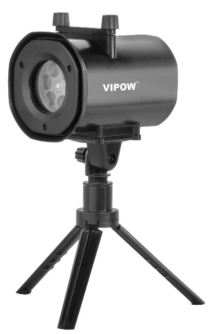 E-shop Vianočný laserový dekoratívny projektor s výmennými vzormi 4v1 VIPOW ZAR0442, IP44