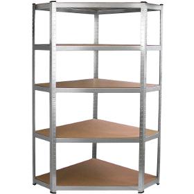 E-shop FDR 1840R Rohový kovový regál FIELDMANN