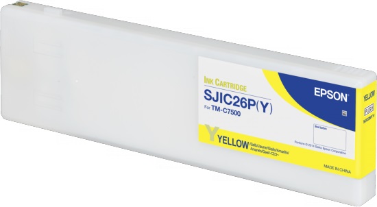 E-shop EPSON POKLADNÍ SYSTÉMY Ink cartridge for C7500 (Yellow) C33S020621