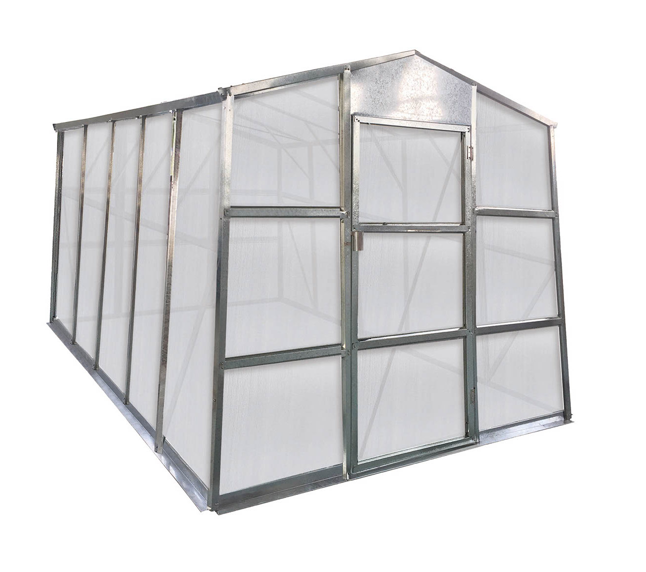 E-shop Skleník G21 GZ 59 - 251 x 311 cm, pozinkovaný GAN-59-ZN-11-BS