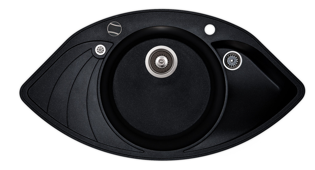 Aquasanita - Helika Papillon 945.10ER Black metallic
