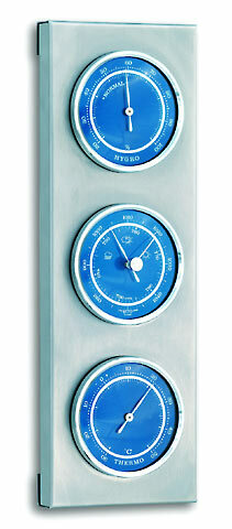 20.2034.06 TFA Vonkajšia meteostanica, nerezová oceľ, modrá stupnica