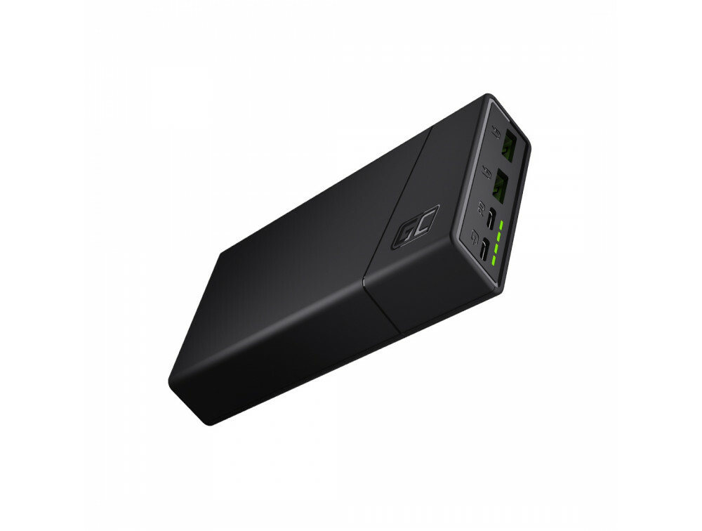 E-shop Green Cell PBGC03 PowerBank PowerPlay20 20000mAh 2xUSB Ultra Charge 2x USB-C Power Delivery 18W