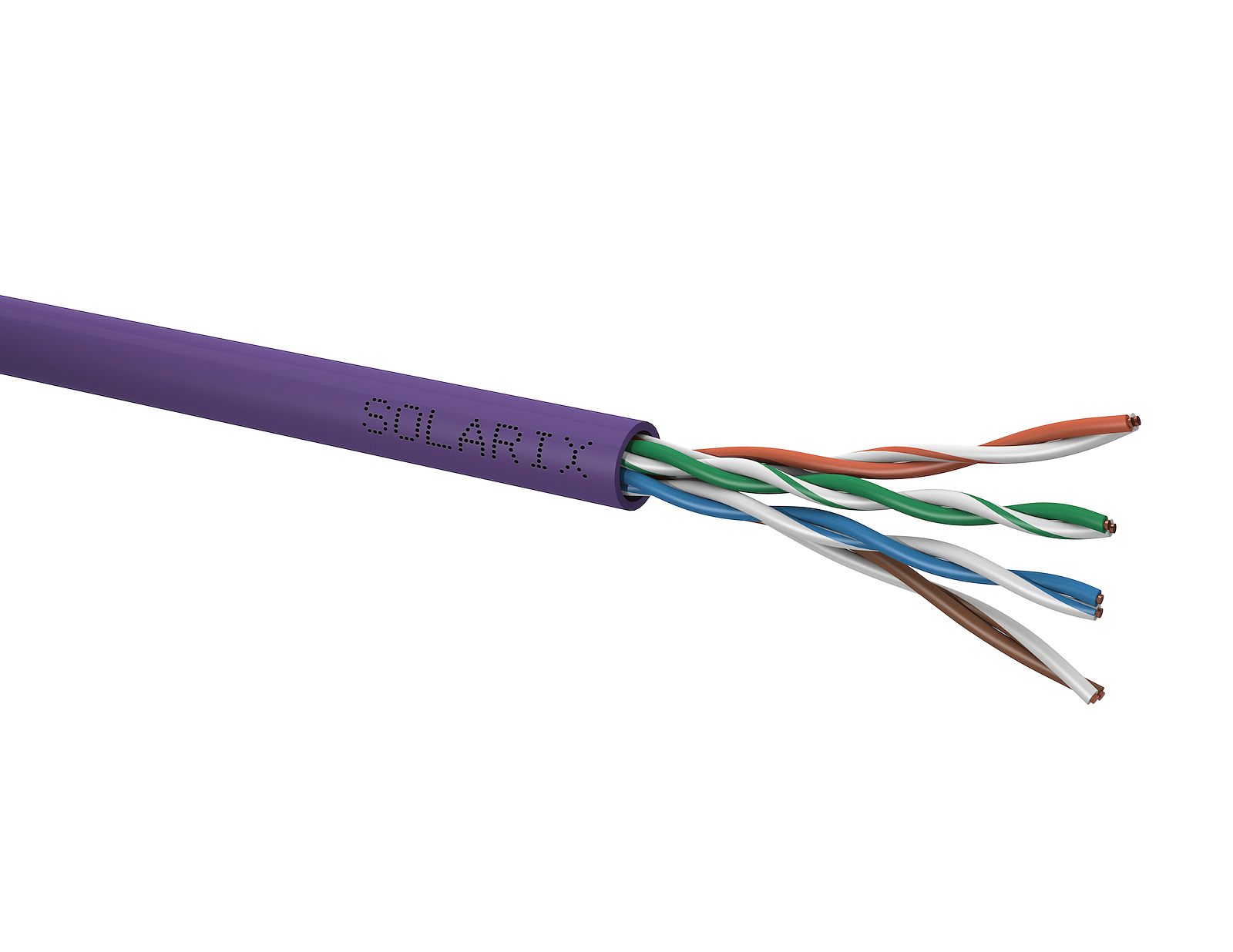 E-shop Instalační kabel Solarix CAT5E UTP LSOH Dca-s1,d2,a1 1000m/cívka SXKD-5E-UTP-LSOH