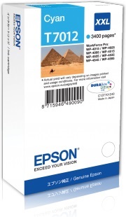 E-shop EPSON WP4000/4500 Series Ink Cartridge XXL Cyan 3.4k C13T70124010