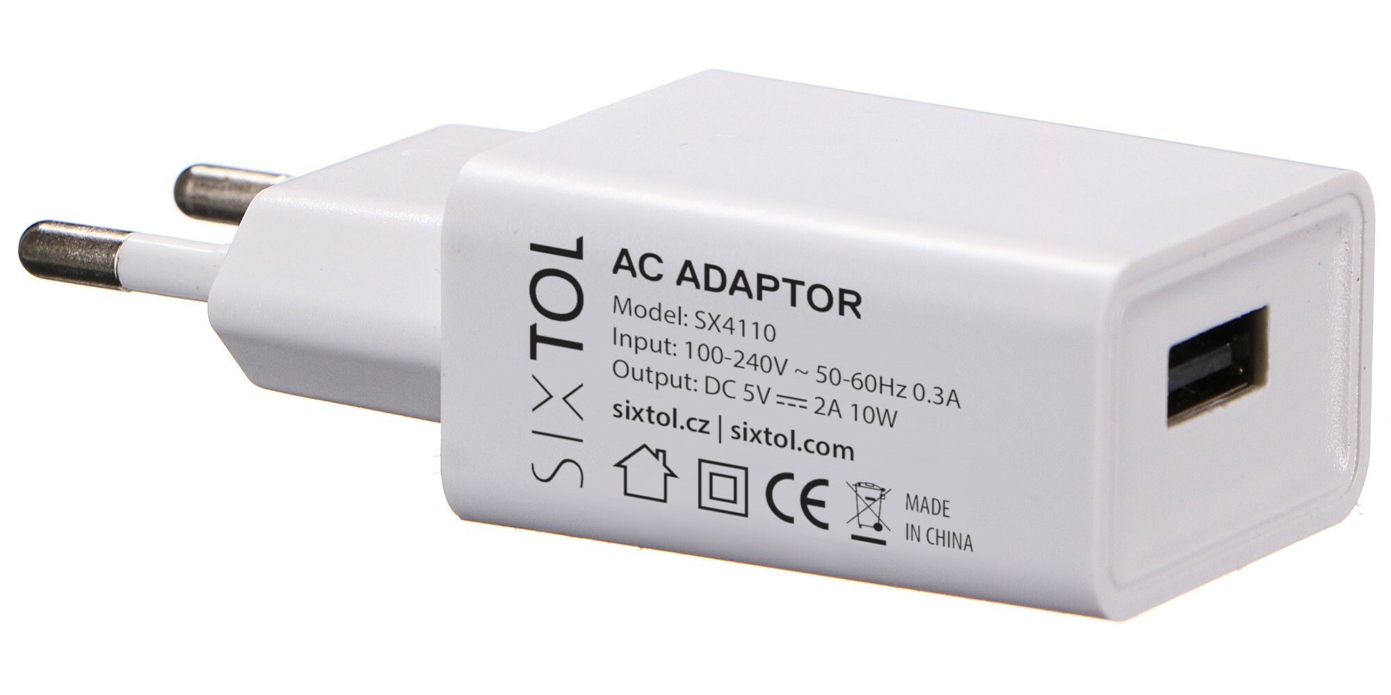 E-shop Univerzálny sieťový adaptér USB CHARGER, pre difuzéry Diamond Car, Bloom a Flower SIXTOL
