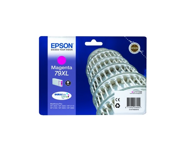 E-shop EPSON Singlepack Magenta 79XL DURABrite Ultra Ink C13T79034010