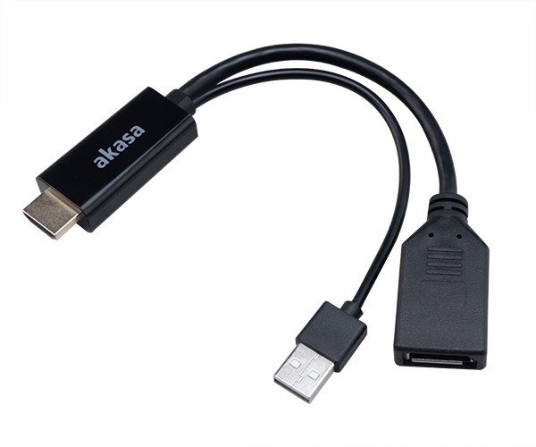 E-shop AKASA - HDMI na DP kabel AK-CBHD24-25BK