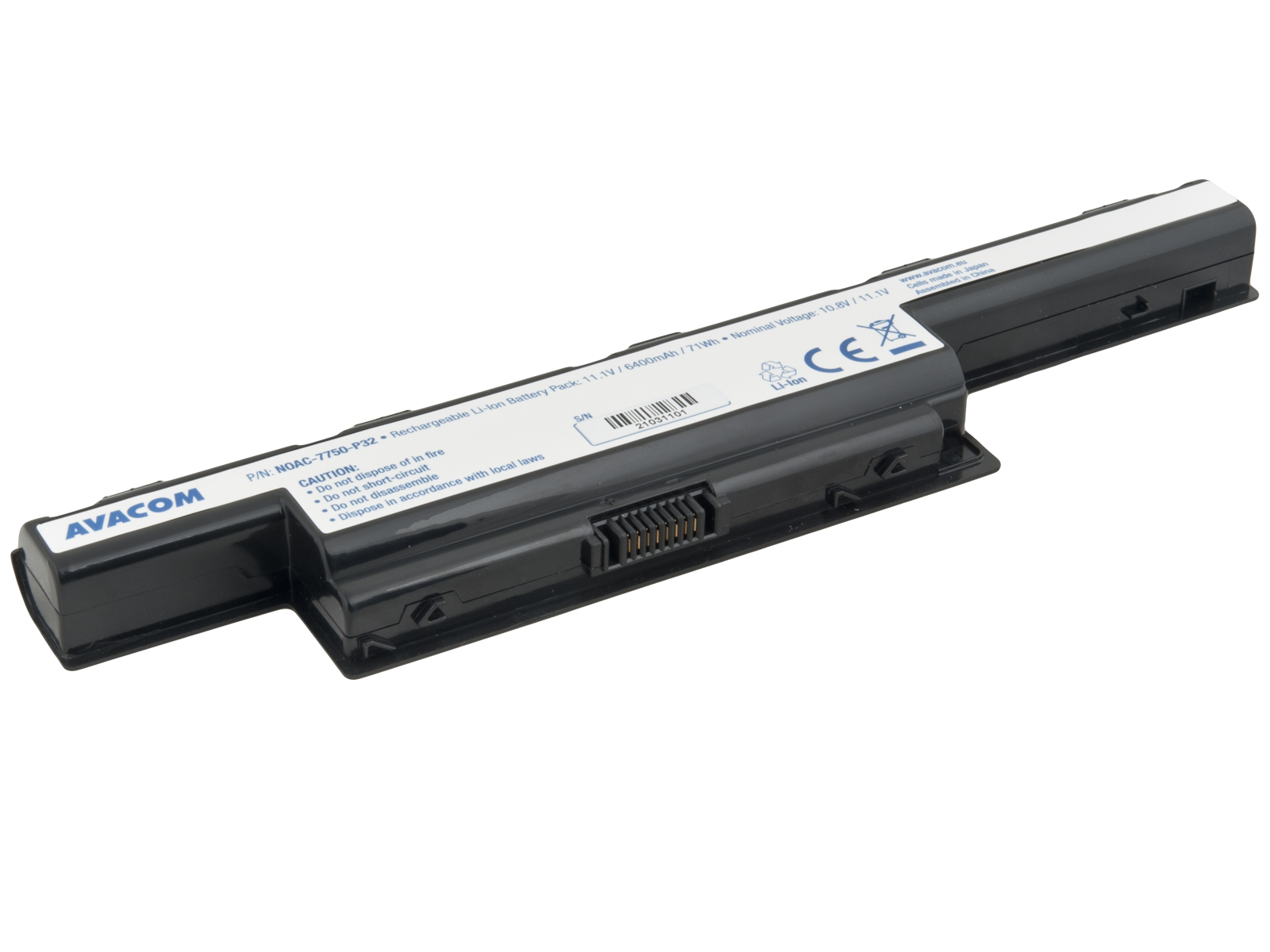 E-shop Baterie AVACOM pro Acer Aspire 7750/5750, TravelMate 7740 Li-Ion 11,1V 6400mAh 71Wh NOAC-7750-P32