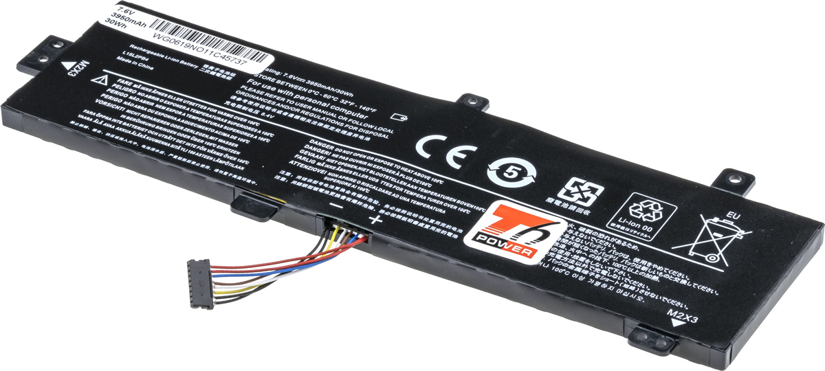 E-shop Baterie T6 power Lenovo IdeaPad 310-15IKB, 310-15ABR, 510-15IKB, 3950mAh, 30Wh, 2cell, Li-pol NBIB0152