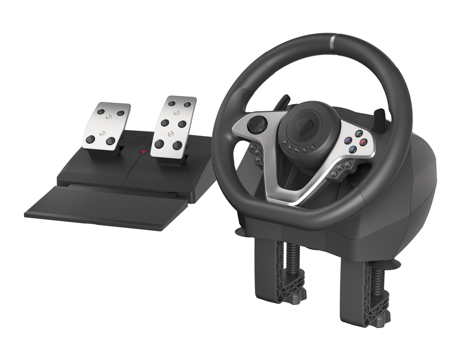 E-shop Herní volant Genesis Seaborg 400, multiplatformní pro PC,PS4,PS3,Xbox One, Xbox 360,N Switch NGK-1567