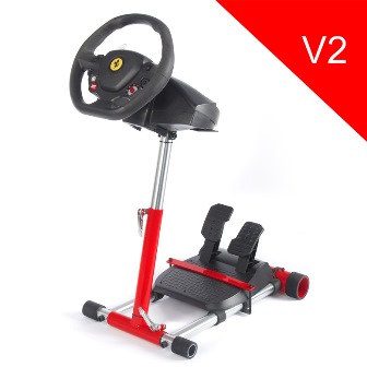 E-shop NONAME Wheel Stand Pro, stojan na volant a pedály pro Thrustmaster SPIDER, T80/T100,T150,F458/F430, červený F458 RED