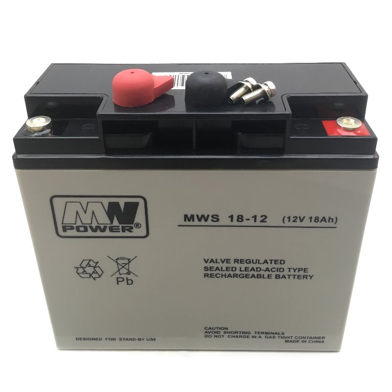 E-shop Batéria olovená 12V/18Ah MW Power MWS 18-12 gélový akumulátor AGM