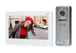 E-shop Sada videotelefónov ORNO OR-VID-EX-1057/W, LCD 7", OSD menu, ovládanie brány, biela NOVEO