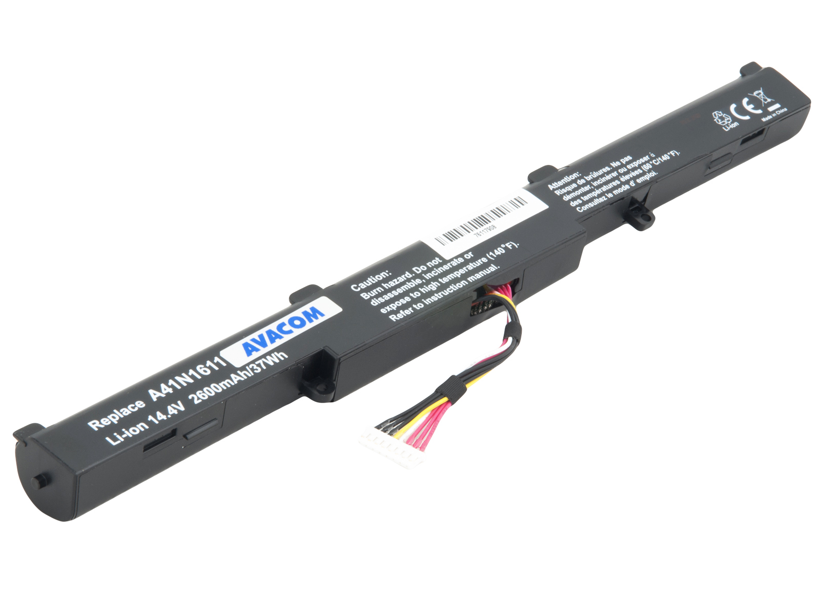 E-shop Baterie AVACOM pro Asus G553, GL753, N552 Li-Ion 14,4V 2600mAh 37Wh NOAS-G553-N26