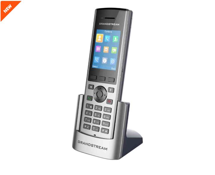 E-shop Grandstream DP730 IP tel., 2,4'' bar. displ., 2SIP úč., video, BT, Micro USB, HAC, Push-to-talk DP730